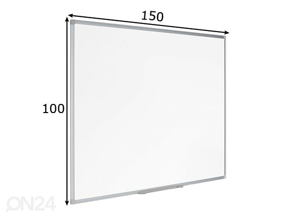 Magnettahvel Bi-office Earth 150x100 cm mõõdud