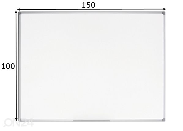 Magnettahvel Bi-office Earth 150x100 cm mõõdud