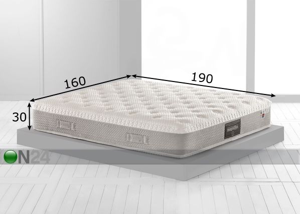 Magniflex ortopeediline madrats Comfort Dual 12 160x190 cm mõõdud