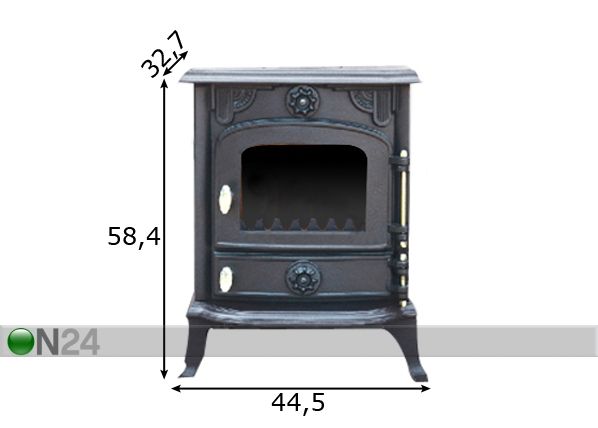 Malmkamin 6 kw mõõdud