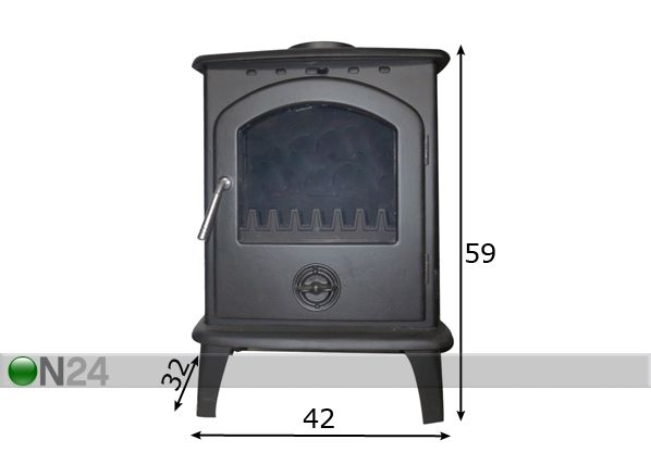 Malmkamin 6 kw mõõdud