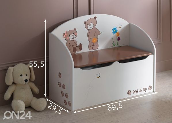 Mänguasjakast Ted&Lily mõõdud