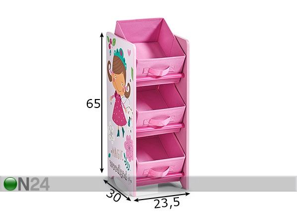 Mänguasjariiul Girly 3 mõõdud
