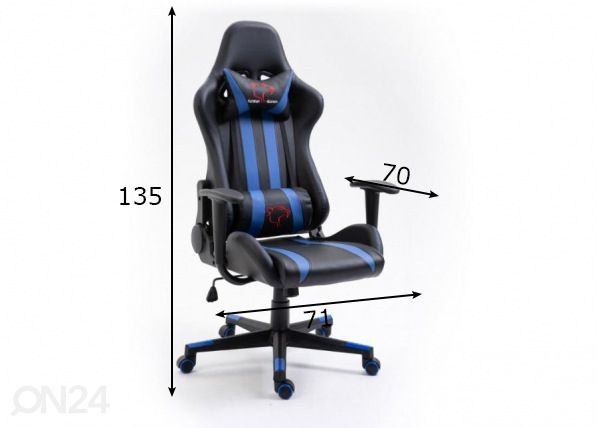 Mänguritool Niagara mõõdud