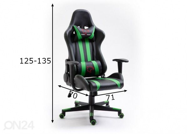 Mänguritool Niagara mõõdud