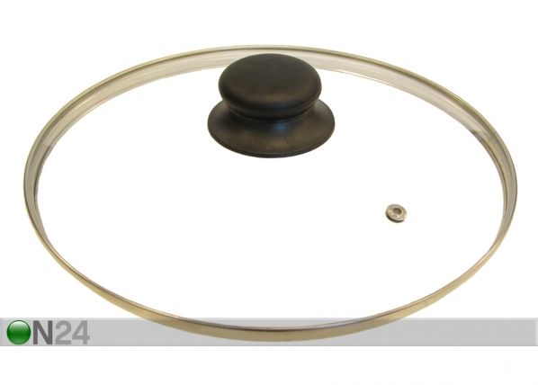 Metalläärega klaaskaas 24 cm pannile