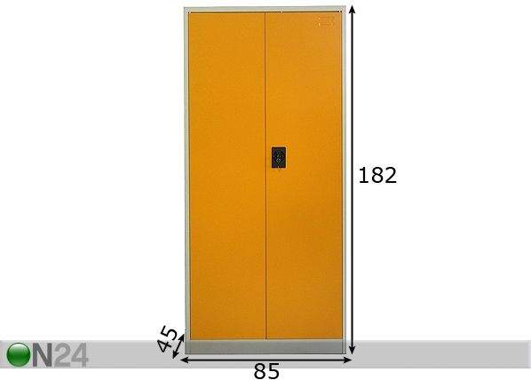 Metallkapp mõõdud