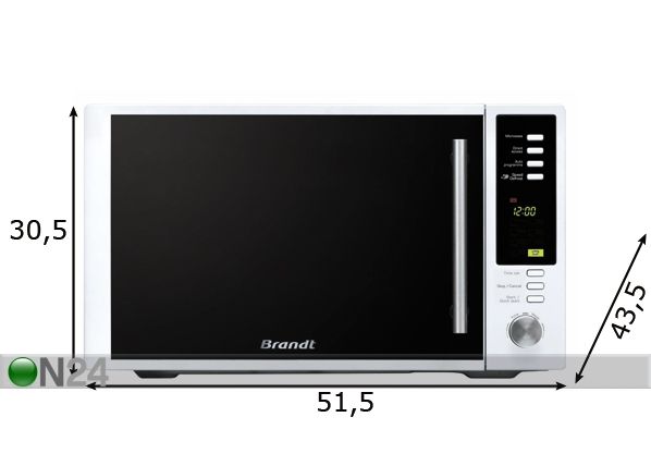 Mikrolaineahi Brandt mõõdud