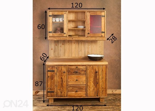 Miniköök 120 cm mõõdud