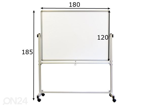 Mobiilne loengutahvel 180×120 mõõdud