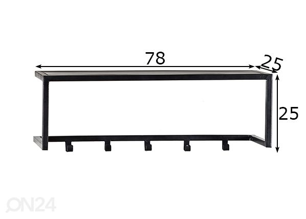 Nagi Abby 78 cm mõõdud