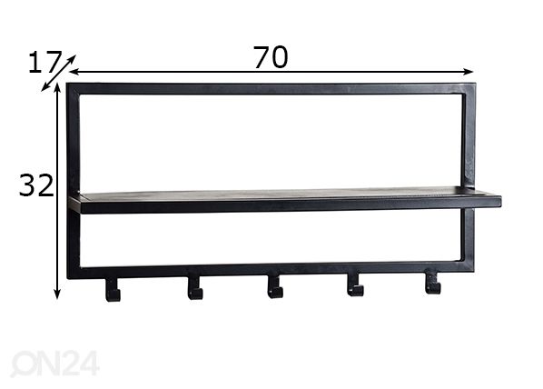 Nagi Bono 70 cm mõõdud