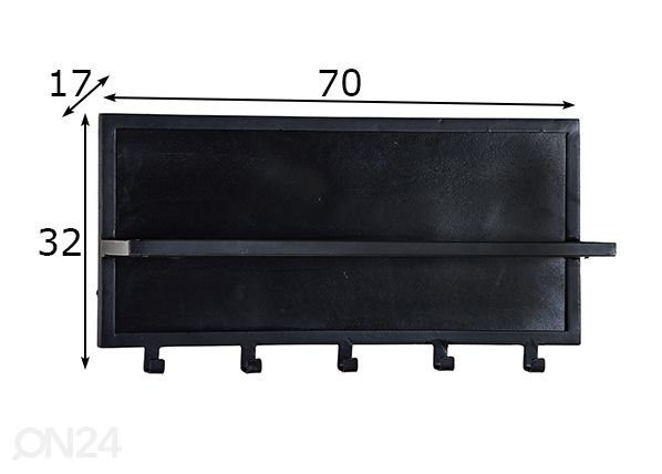 Nagi Caro 70 cm mõõdud