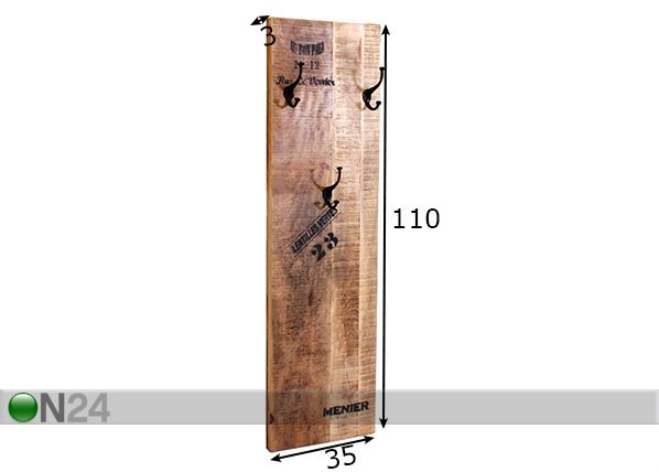 Nagi Rustic mõõdud