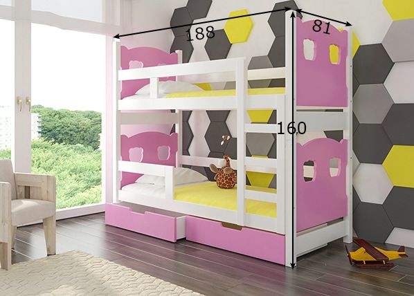 Narivoodi komplekt 75x180 cm mõõdud