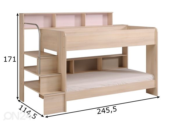 Narivoodi komplekt Bibop 90x200 cm mõõdud