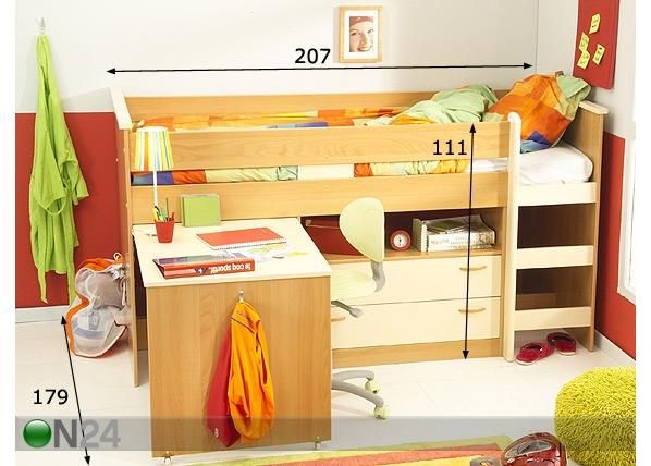 Narivoodi komplekt Mega 90x200 cm mõõdud