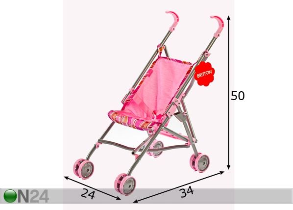 Nukukäru Britton Basic mõõdud