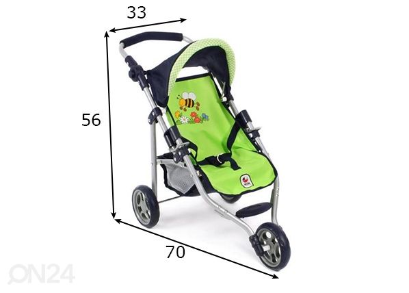 Nukuvanker Chic Lola mõõdud