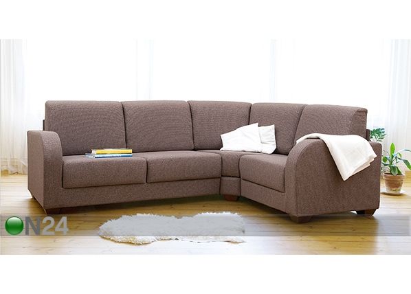 Nurgadiivan-voodi Mia pesukastiga