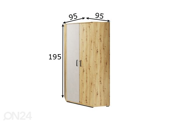 Nurgariidekapp mõõdud