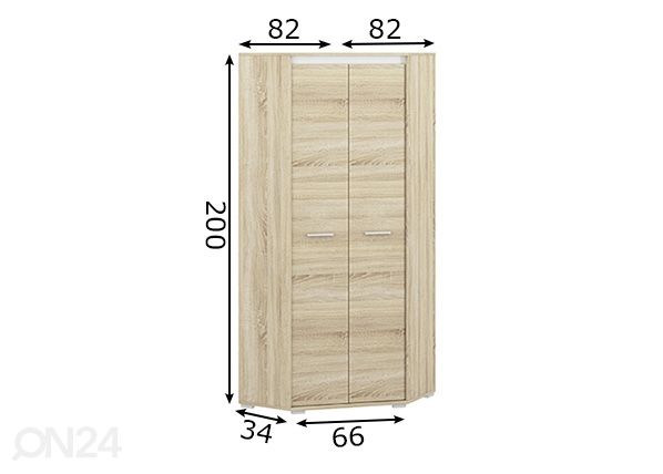 Nurgariidekapp mõõdud