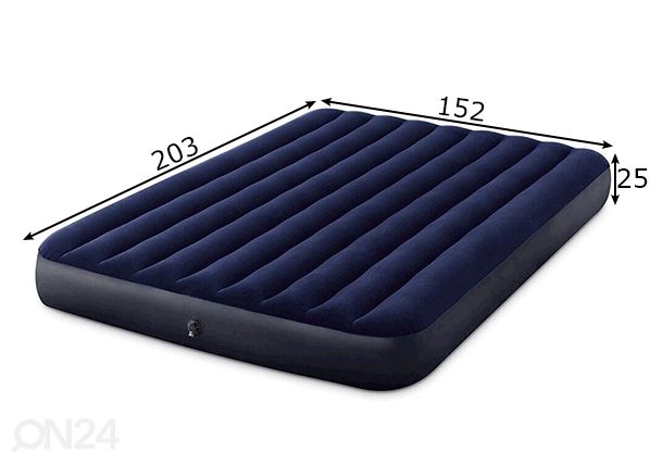 Õhkmadrats Intex Classic Downy Airbed mõõdud
