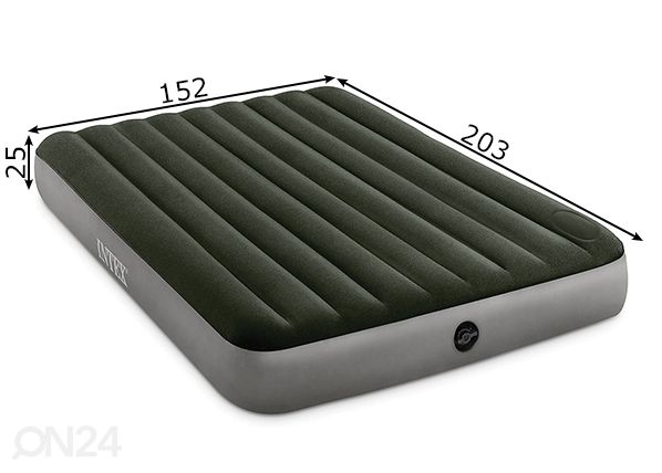 Õhkmadrats Intex Dura-Beam Downy Airbed pumbaga mõõdud