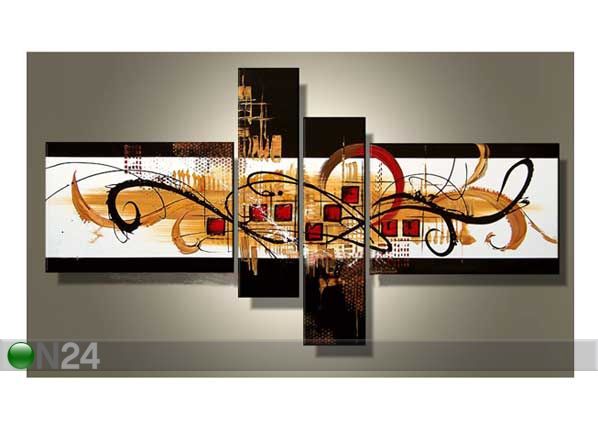 Õlimaal lõuendil Music 110 x 185 cm