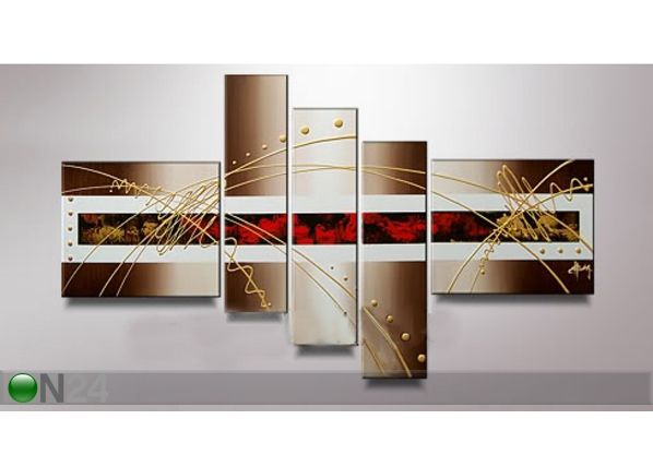 Õlimaal lõuendil Tähistamine 110x190 cm