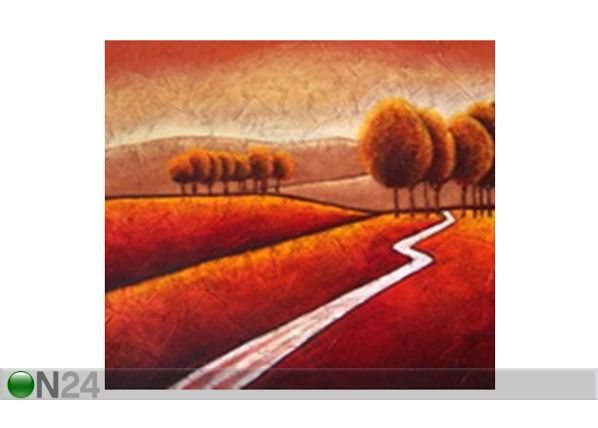 Õlimaal lõuendil Tee 60x60 cm