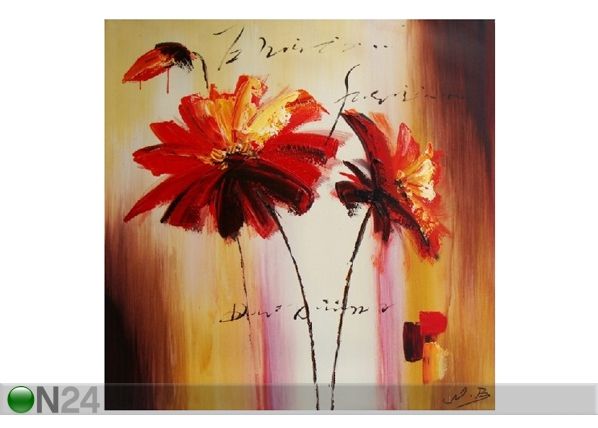 Õlimaal lõuendil Värskus 80x80 cm