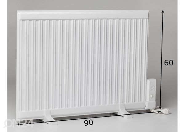 Õliradiaator 700 W mõõdud