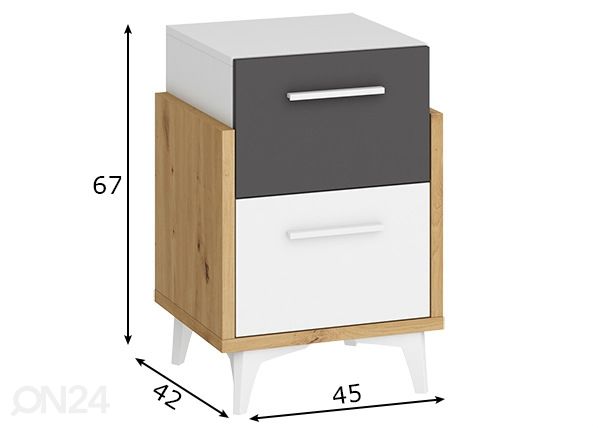 Öökapp mõõdud