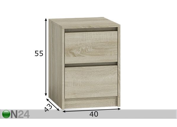 Öökapp mõõdud