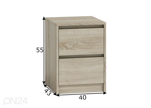 Öökapp mõõdud