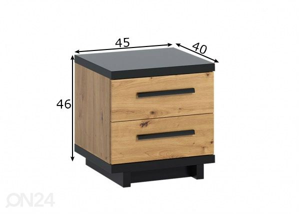 Öökapp mõõdud