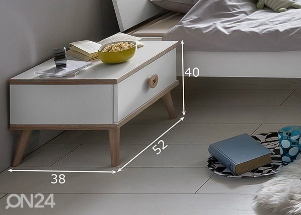 Öökapp Billund mõõdud
