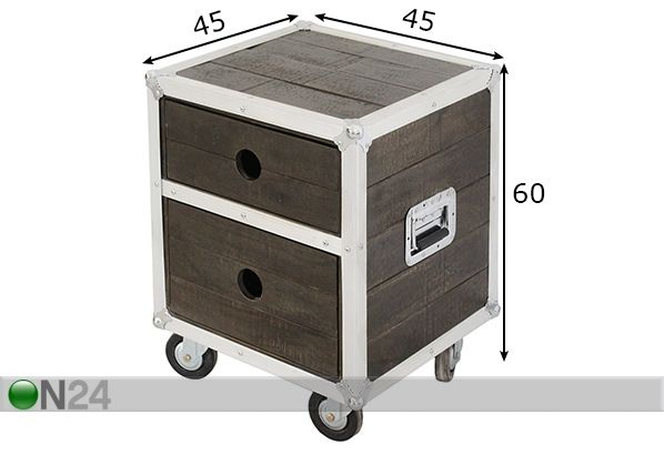 Öökapp Dark Roadies mõõdud