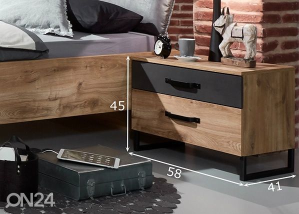 Öökapp Detroit mõõdud