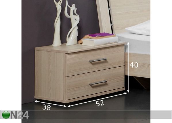 Öökapp Fabiola mõõdud