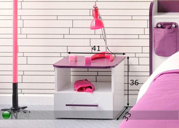 Öökapp Fashion mõõdud