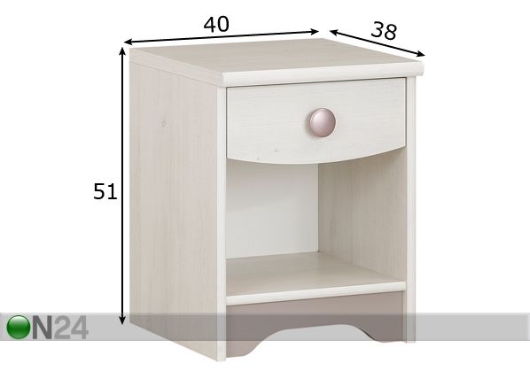 Öökapp Iris mõõdud