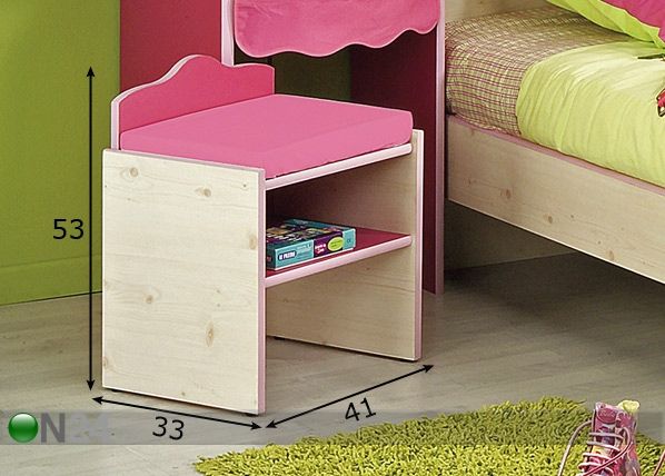Öökapp Miss Griotte mõõdud