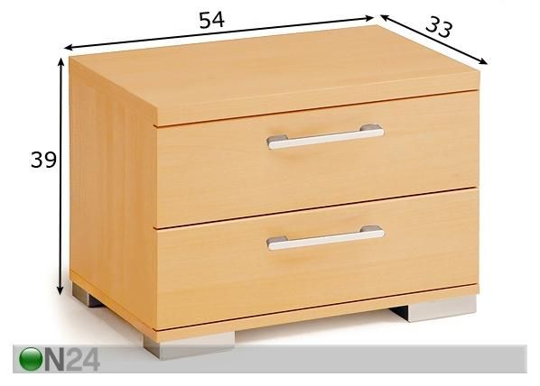 Öökapp Relax mõõdud