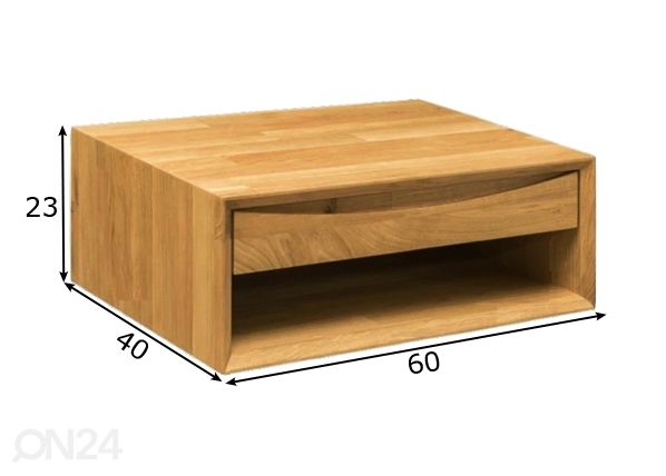 Öökapp Scan 60 cm mõõdud