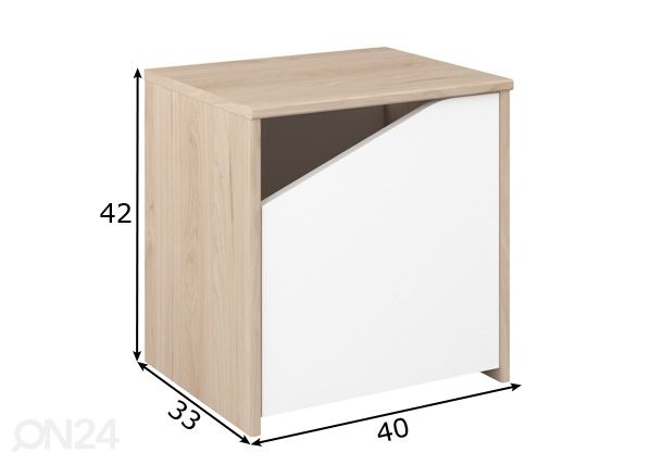 Öökapp Shelter mõõdud