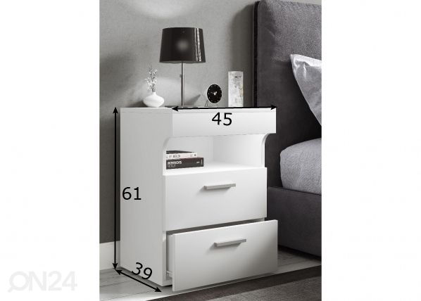Öökapp Slepal L 45 cm mõõdud