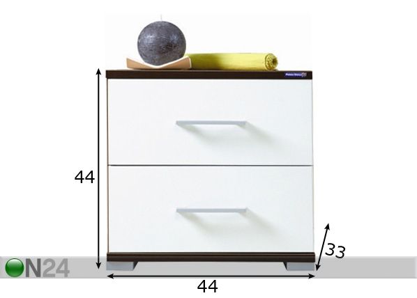 Öökapp Standard mõõdud