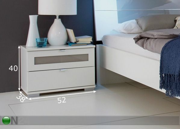Öökappide komplekt Advantage 2 tk